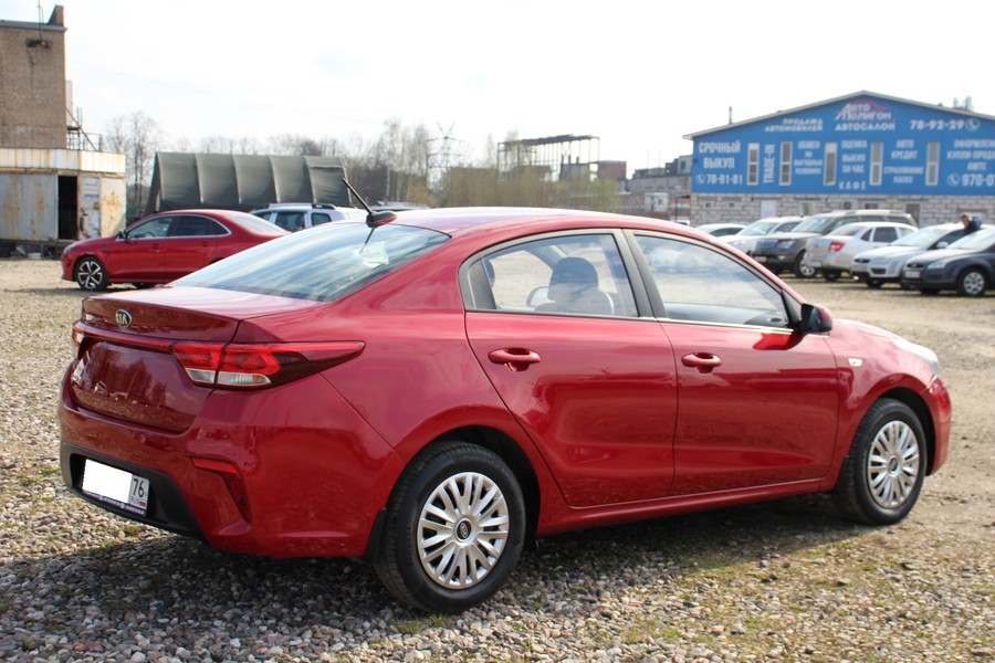 Kia Rio, 2017 год