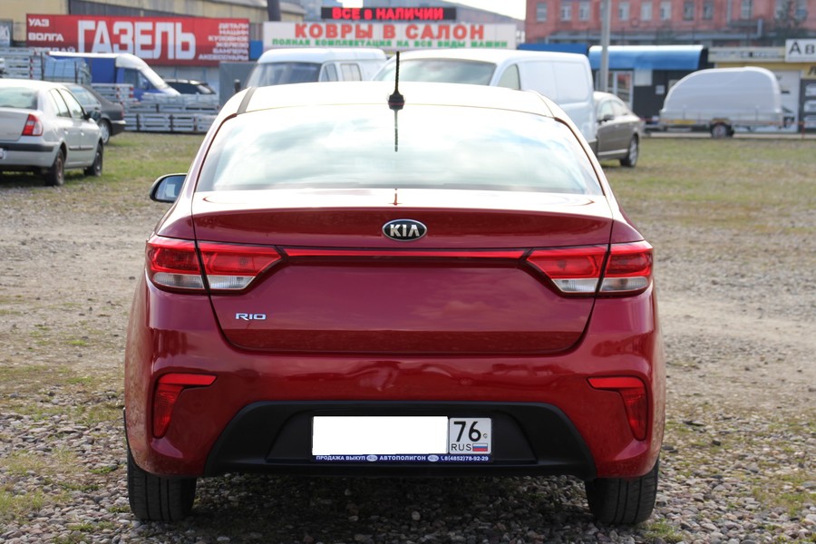 Kia Rio, 2017 год